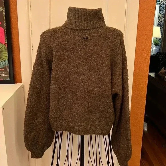 NWT RVCA Farewell Sweater-Sz M - Picture 2 of 9